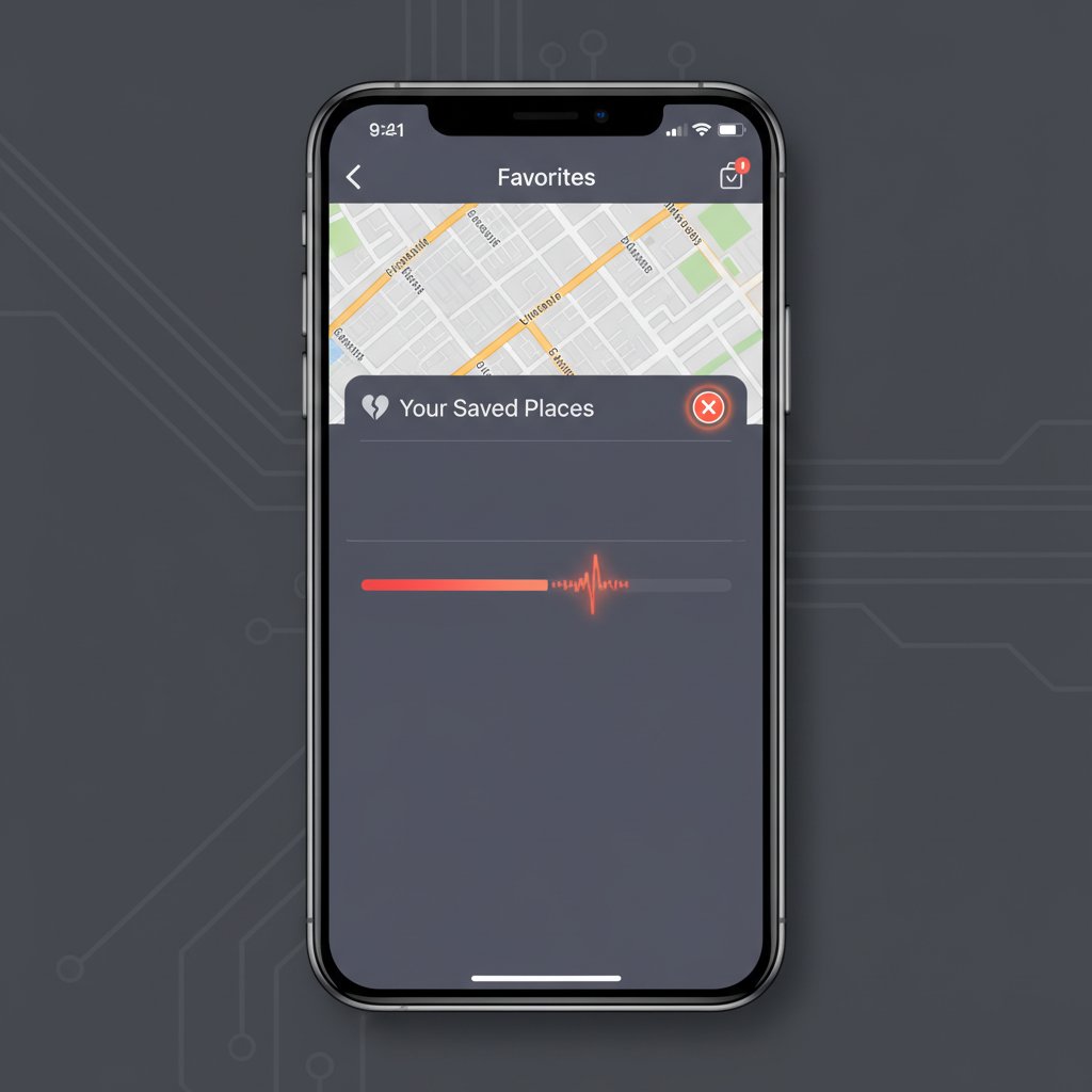 iOS 26.2.1 Apple Maps Lost Saved Locations and Data Recovery