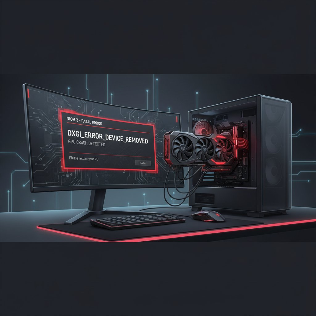 Nioh 3 DXGI_ERROR_DEVICE_REMOVED Fatal Crash on PC