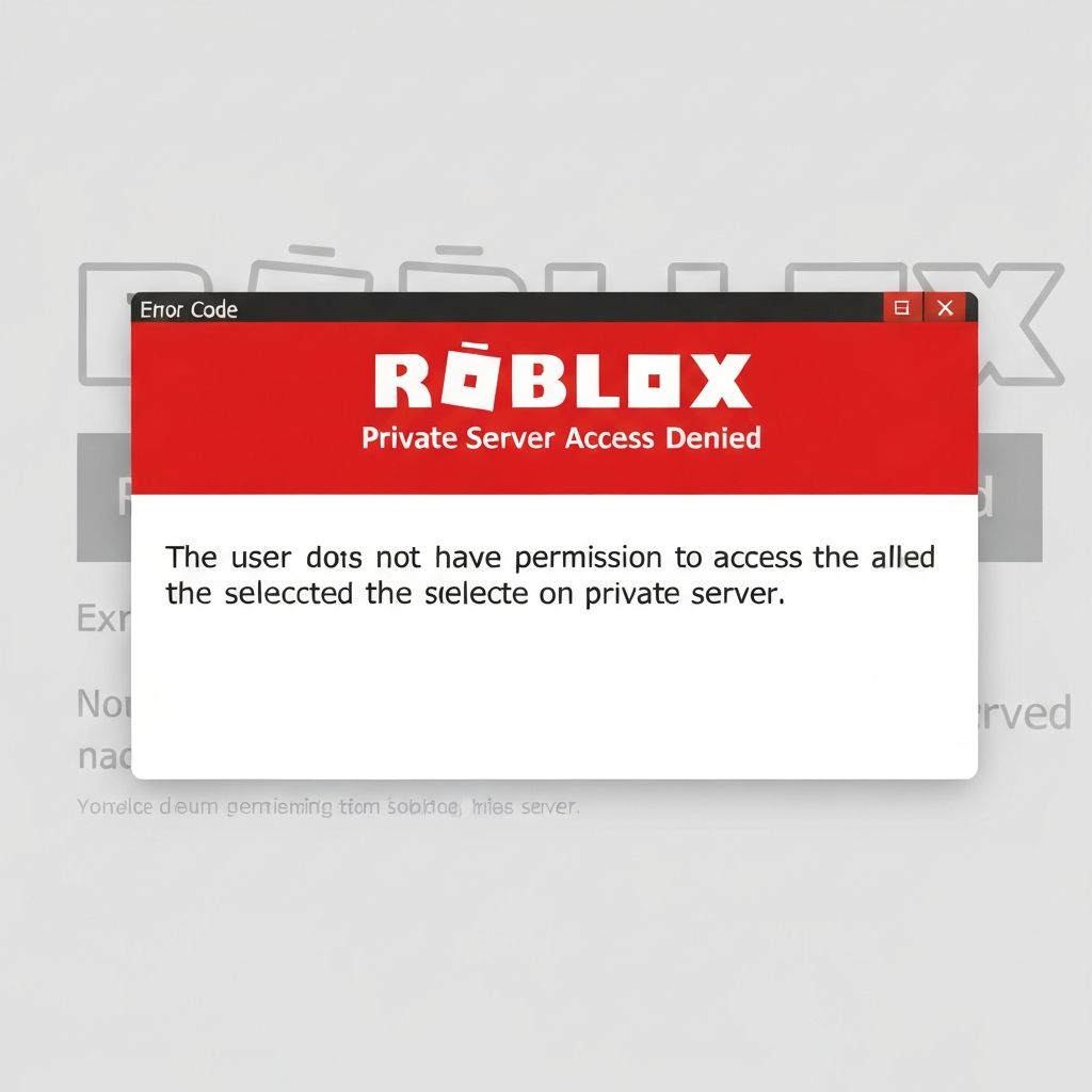 Roblox Error Code 524 VIP Server