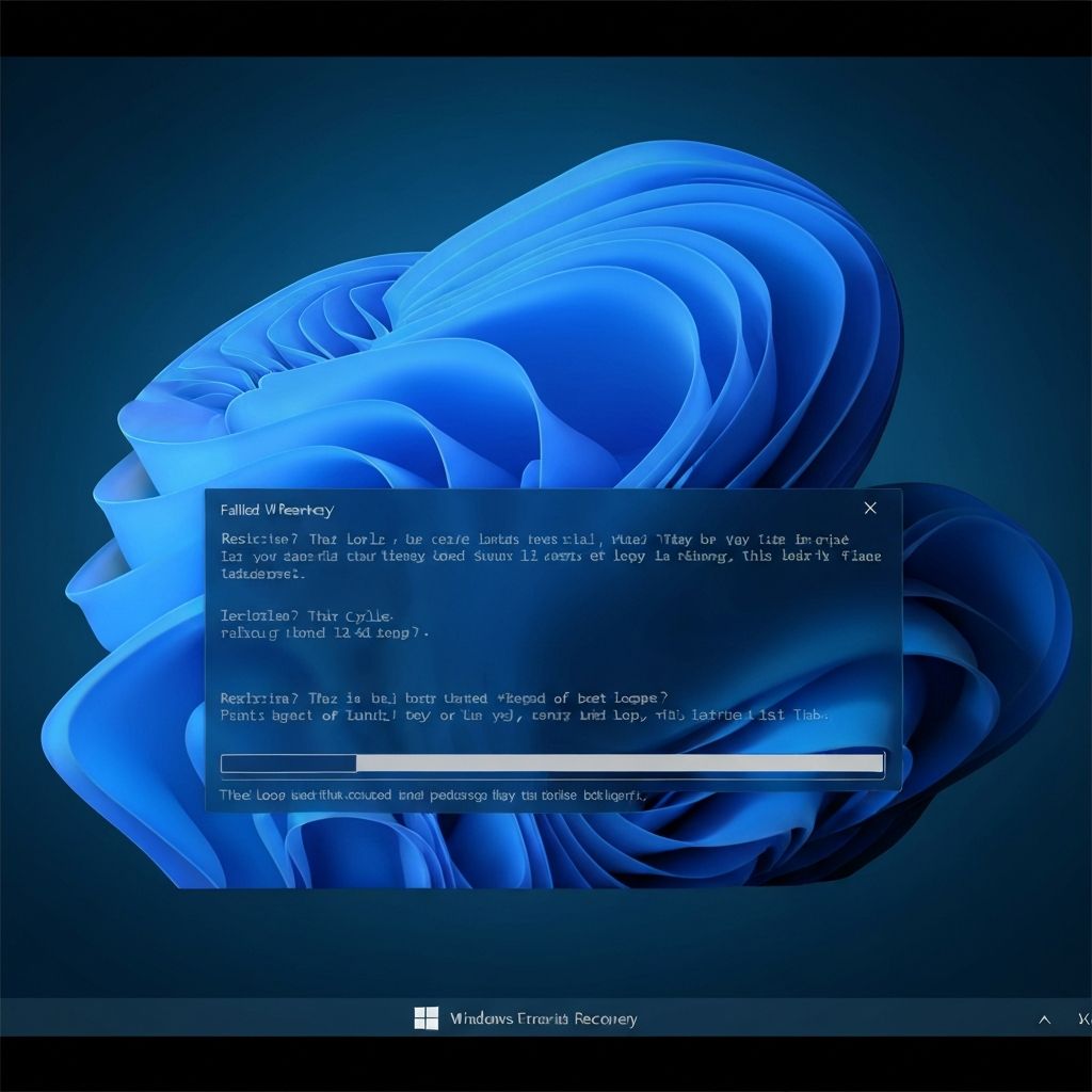 Fix Windows 11 Boot Loop After Reset Restart Cycle 2025